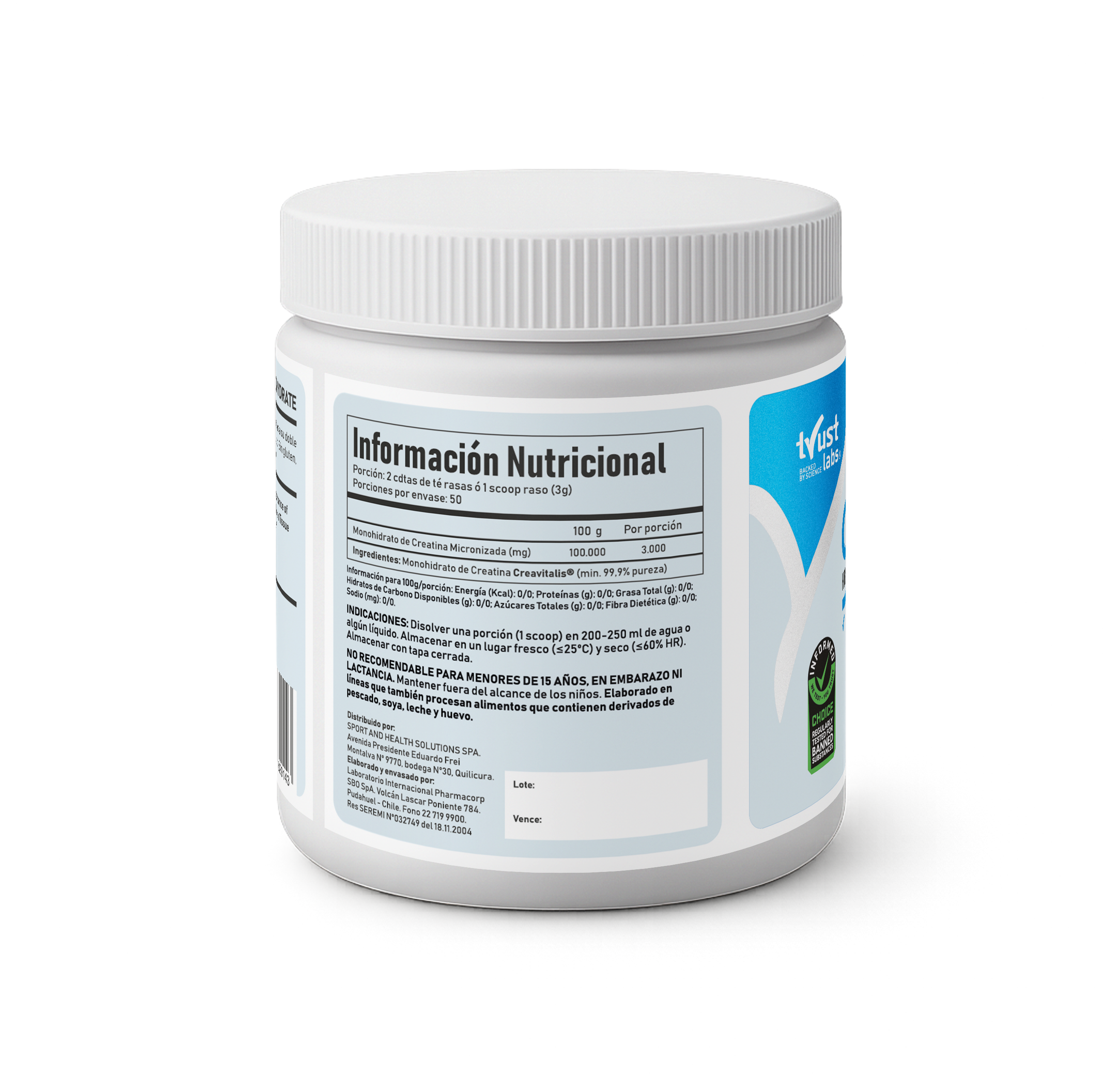 Crealife® - Creatina Monohidratada 150g by Creavitalis®