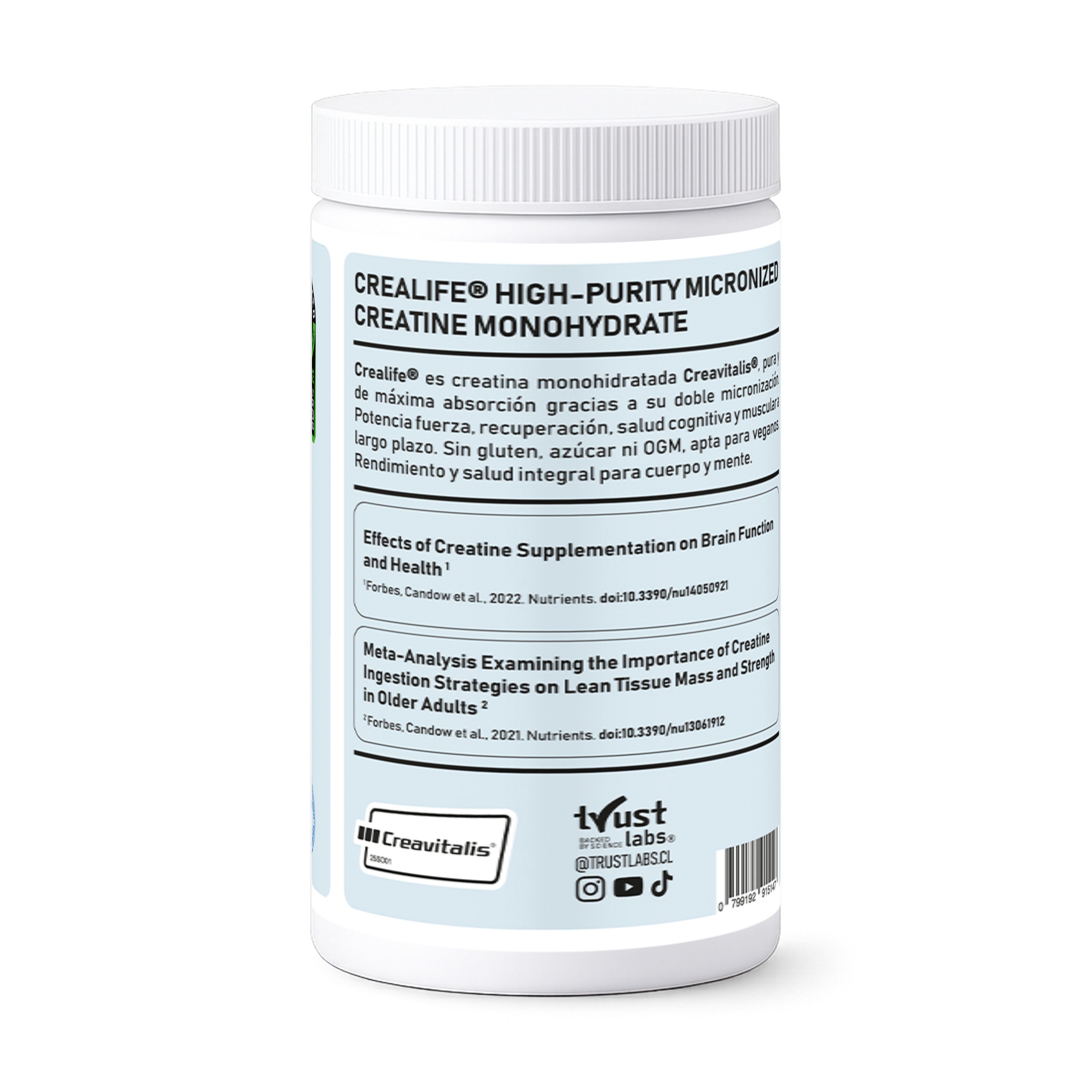 PREVENTA - Crealife® - Creatina Monohidratada 300g by Creavitalis®